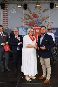 Dożynki Powiatowo-Gminne 2025 w Niedrzwicy Dużej - Zasłużony dla rolnictwa
