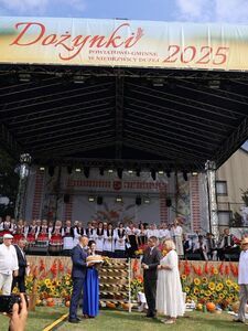 Dożynki Powiatowo-Gminne 2025 w Niedrzwicy Dużej - obrzęd dożynkowy