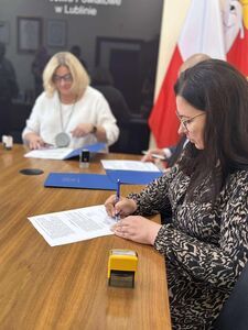 Podpisanie kolejnej umowy w ramach projektu „e-Geodezja II”