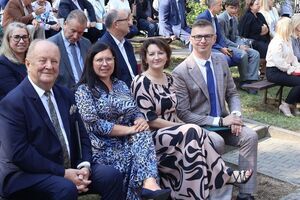 Czytanie poezji Jana Kochanowskiego w ramach akcji Narodowe Czytanie