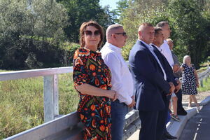 Uroczyste otwarcie drogi powiatowej 2123L oraz mostu.