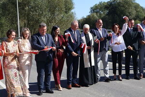 Uroczyste otwarcie drogi powiatowej 2123L oraz mostu.