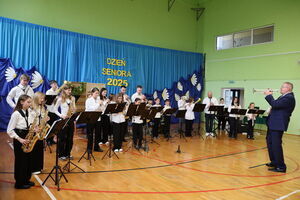 „Dzień Seniora” w Szkole Podstawowej im. Wincentego Witosa w Motyczu