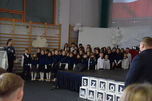 Otwarcie nowego budynku szkoły w Jakubowicach Konińskich