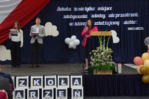 Otwarcie nowego budynku szkoły w Jakubowicach Konińskich