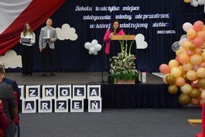 Otwarcie nowego budynku szkoły w Jakubowicach Konińskich