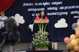 Otwarcie nowego budynku szkoły w Jakubowicach Konińskich