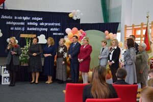 Otwarcie nowego budynku szkoły w Jakubowicach Konińskich