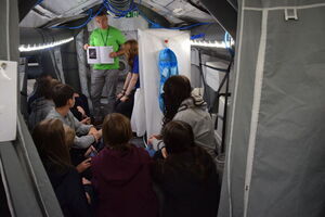 Projekt Discovery Space Station w Zespole Szkół Ponadpodstawowych w Niemcach