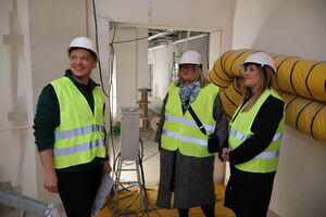 Kontrola postępu prac budowlanych na terenie inwestycji pn. „Rozbudowa infrastruktury dla Zakładu Pielęgnacyjno-Opiekuńczego SP ZOZ Nr 1 w Bełżycach”