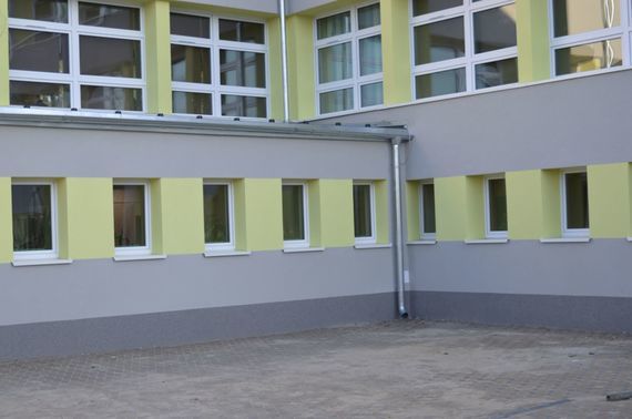 Odbiór końcowy budynku szkoły Zespołu Szkół Zawodowych Nr 1 w Rykach
