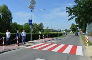 
                                                    Przebudowa trzech przejść dla pieszych w celu poprawy bezpieczeństwa ruchu pieszych znajdujących się na terenie powiatu ryckiego.
                                                