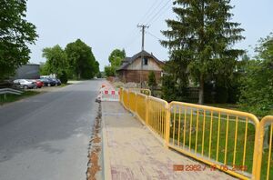 
                                                    Budowa chodnika w drodze powiatowej Nr 1426L w miejscowości Borki.
                                                