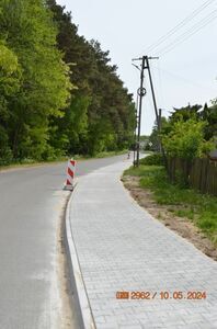 
                                                    Przebudowa chodnika w drodze powiatowej Nr 1436L w miejscowości Sarny.
                                                