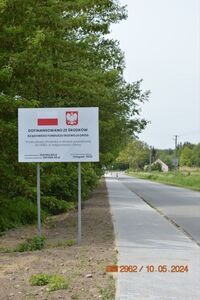 
                                                    Przebudowa chodnika w drodze powiatowej Nr 1436L w miejscowości Sarny.
                                                