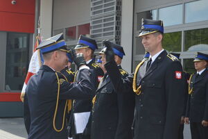 
                                                    Obchody Dnia Strażaka w Komendzie Powiatowej Państwowej Straży Pożarnej w Rykach
                                                