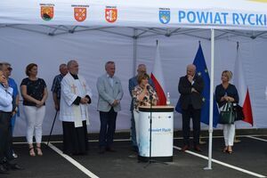 
                                                    UROCZYSTE OTWARCIE DROGI POWIATOWEJ NR 1448L W MIEJSCOWOŚCI STĘŻYCA
                                                