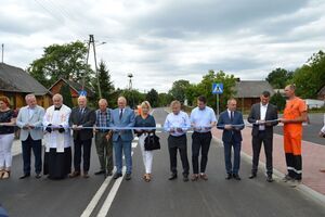 
                                                    UROCZYSTE OTWARCIE DROGI POWIATOWEJ NR 1448L W MIEJSCOWOŚCI STĘŻYCA
                                                