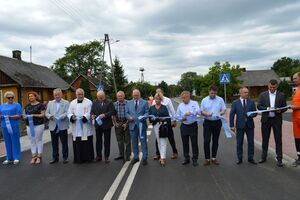 
                                                    UROCZYSTE OTWARCIE DROGI POWIATOWEJ NR 1448L W MIEJSCOWOŚCI STĘŻYCA
                                                