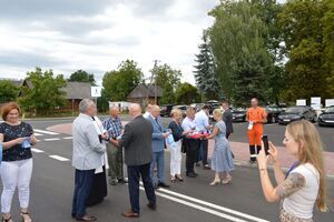 
                                                    UROCZYSTE OTWARCIE DROGI POWIATOWEJ NR 1448L W MIEJSCOWOŚCI STĘŻYCA
                                                