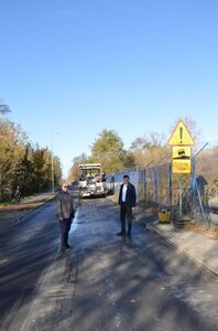 
                                                    Postęp prac na ulicy Spacerowej w Dęblinie w ramach zadania inwestycyjnego  pn.: „Przebudowa infrastruktury drogowej na terenie powiatu ryckiego – Etap I”
                                                