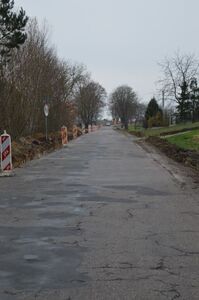 
                                                    Trwają prace budowlane przy zadaniu pn.: „Przebudowa drogi powiatowej Nr 1420L od km 0+000 do km 6+299,73 w miejscowościach Kłoczew, Jagodne, Gózd”
                                                