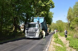 Postęp prac przy przebudowie drogi powiatowej Nr 1420L w miejscowościach Kłoczew, Jagodne i Gózd 