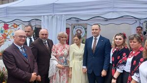 
                                                       Delegacja Powiatu Ryckiego na Dożynkach Prezydenckich 2025
                                                