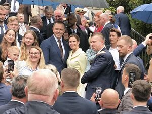 
                                                       Delegacja Powiatu Ryckiego na Dożynkach Prezydenckich 2025
                                                