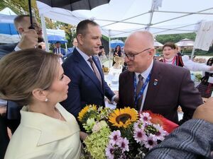 
                                                       Delegacja Powiatu Ryckiego na Dożynkach Prezydenckich 2025
                                                