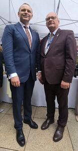 
                                                       Delegacja Powiatu Ryckiego na Dożynkach Prezydenckich 2025
                                                