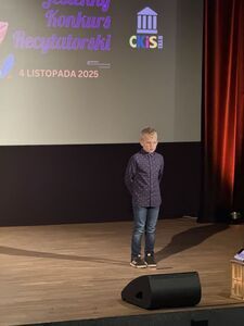 
                                                    Eliminacje Powiatowe  29. Jesiennego Konkursu Recytatorskiego
                                                