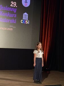 
                                                    Eliminacje Powiatowe  29. Jesiennego Konkursu Recytatorskiego
                                                