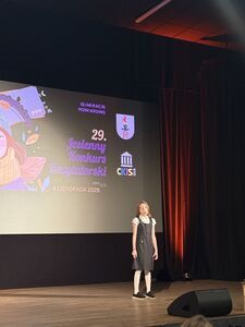 
                                                    Eliminacje Powiatowe  29. Jesiennego Konkursu Recytatorskiego
                                                