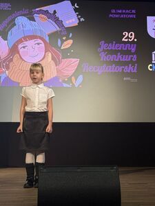 
                                                    Eliminacje Powiatowe  29. Jesiennego Konkursu Recytatorskiego
                                                