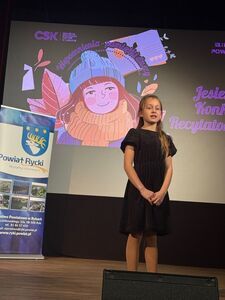 
                                                    Eliminacje Powiatowe  29. Jesiennego Konkursu Recytatorskiego
                                                