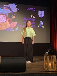 
                                                    Eliminacje Powiatowe  29. Jesiennego Konkursu Recytatorskiego
                                                