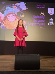 
                                                    Eliminacje Powiatowe  29. Jesiennego Konkursu Recytatorskiego
                                                