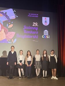 
                                                    Eliminacje Powiatowe  29. Jesiennego Konkursu Recytatorskiego
                                                