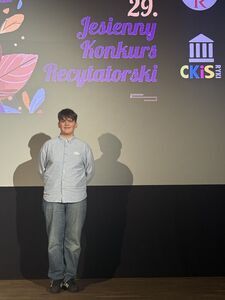 
                                                    Eliminacje Powiatowe  29. Jesiennego Konkursu Recytatorskiego
                                                