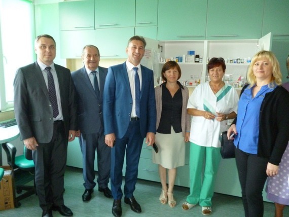 Wizyta delegacji mołdawskich medyków w SP ZOZ Puławy