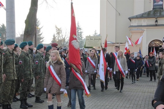 Obchody Święta Niepodległości w Puławach - fotorelacja