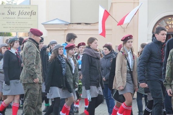 Obchody Święta Niepodległości w Puławach - fotorelacja