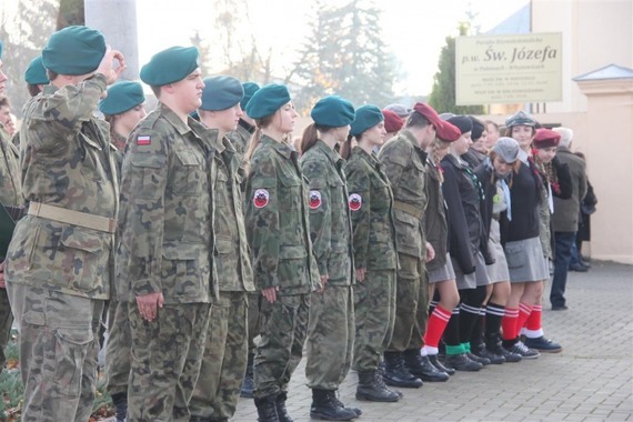 Obchody Święta Niepodległości w Puławach - fotorelacja