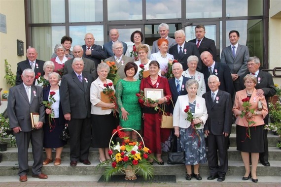 Jubileusz 50-lecia pożycia małżeńskiego w Końskowoli