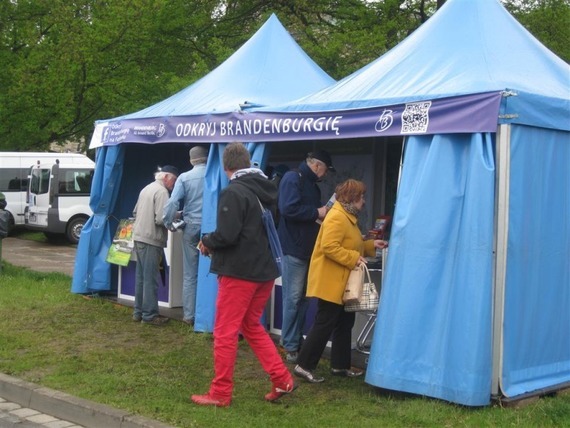 Tłumy odwiedzających stoisko Powiatu Puławskiego na Międzynarodowych Targach Szczecińskich - ORGANIC