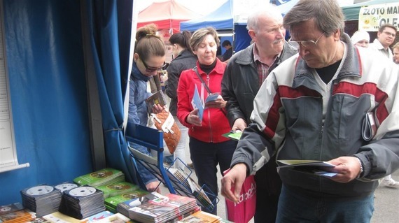 Tłumy odwiedzających stoisko Powiatu Puławskiego na Międzynarodowych Targach Szczecińskich - ORGANIC