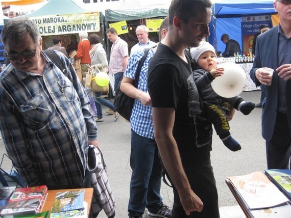 Tłumy odwiedzających stoisko Powiatu Puławskiego na Międzynarodowych Targach Szczecińskich - ORGANIC