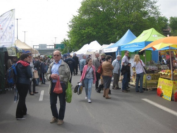 Tłumy odwiedzających stoisko Powiatu Puławskiego na Międzynarodowych Targach Szczecińskich - ORGANIC