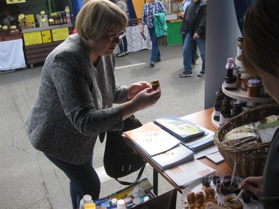 Tłumy odwiedzających stoisko Powiatu Puławskiego na Międzynarodowych Targach Szczecińskich - ORGANIC